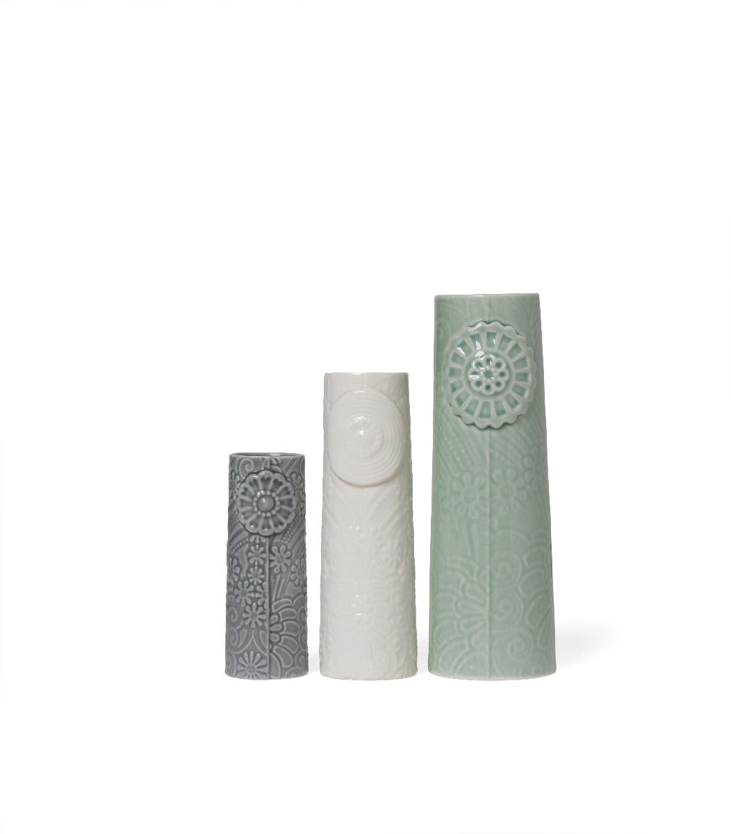 Dottir Pipanella flock - Ocean view vase sæt med 3 stk. - Bahne